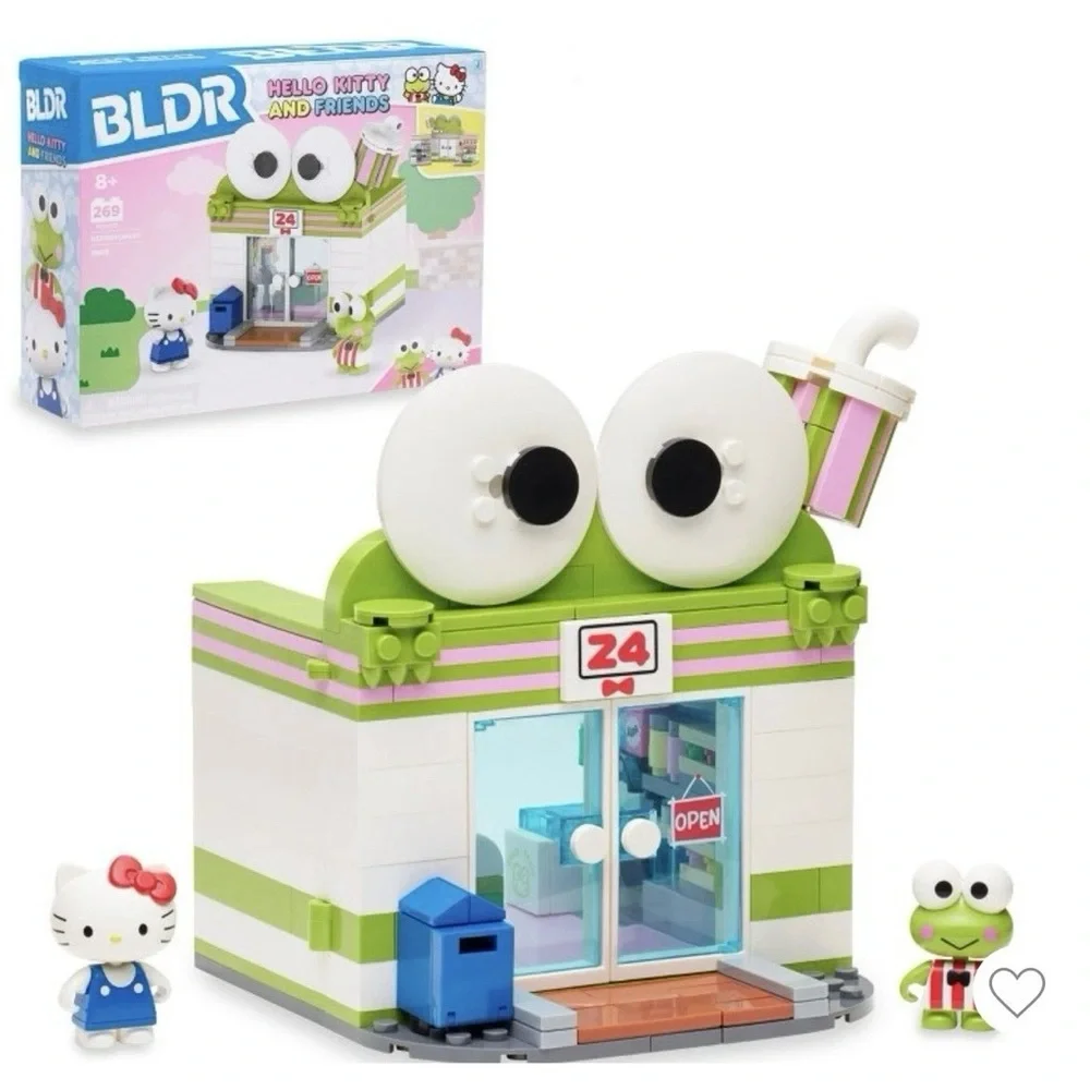 3 Sets BLDR Hello Kitty and Friends Building Sets Keroppi Badtz-Maru My Melody